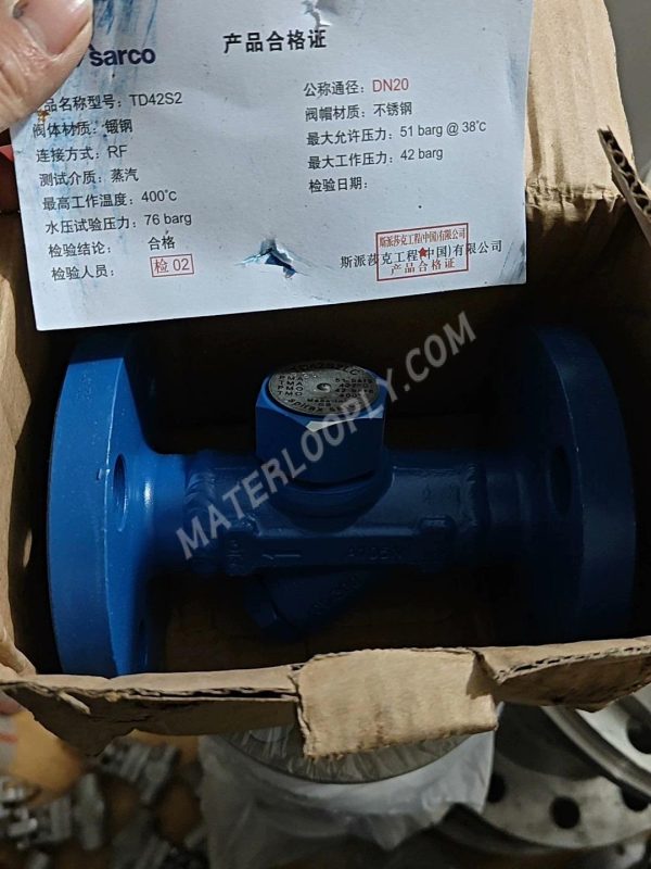 Spirax Sarco TD42S2/TD42S2LC/TD16 DN15/DN20/DN25 150LB/300LB flanged - Image 3