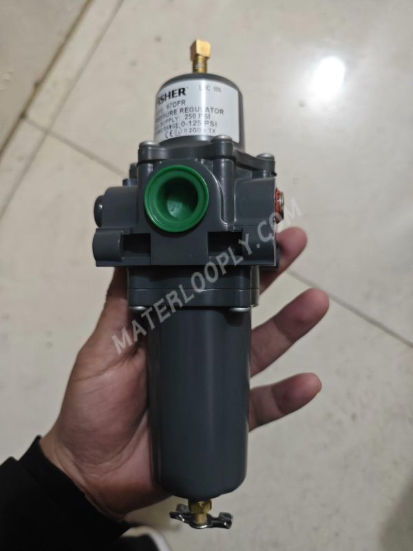 Fisher 67DFR Pressure Regulator, 1/2" NPT Interface, New Unboxed - Image 4
