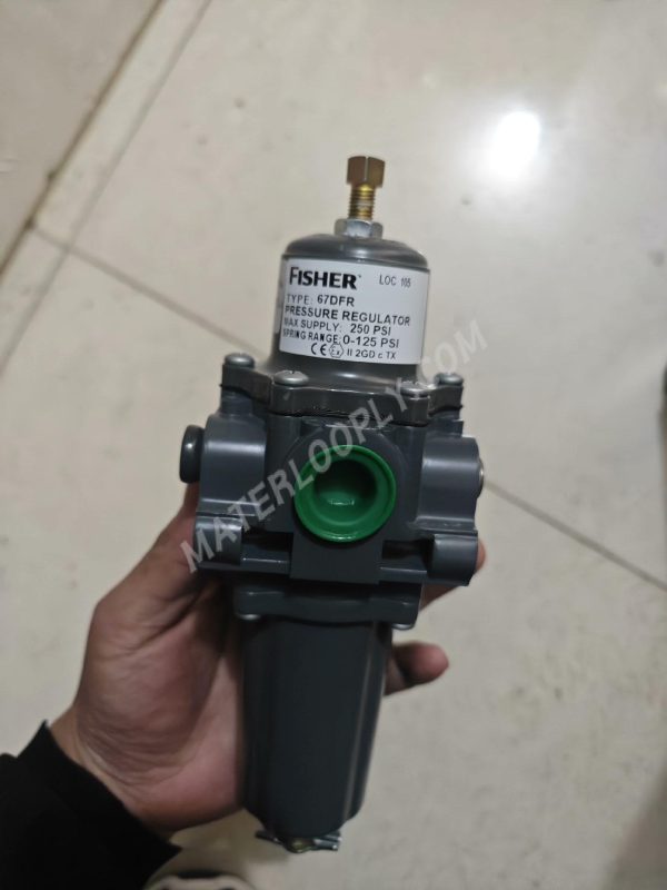 Fisher 67DFR Pressure Regulator, 1/2" NPT Interface, New Unboxed - Image 6