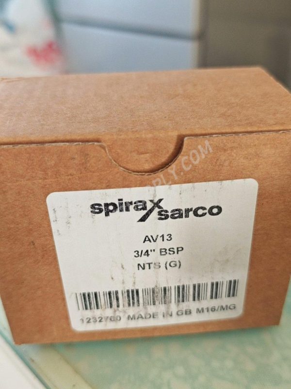 Spirax Sarco AV13 3/4" BSP NTS(G) 1232700 Air Vent for Steam Systems - Image 4