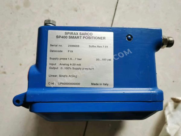 SPIRAX SARCO SP400 SMART POSITIONER, Used (90% New), In Normal Use - Image 4