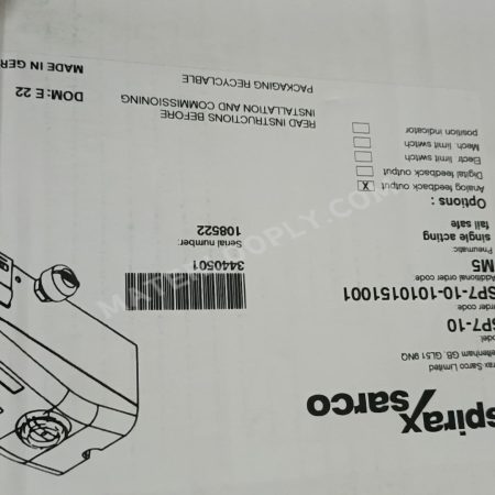 Spirax Sarco SP7 - 10 Smart Positioner, Order Code SP7 - 10 - 1010151001