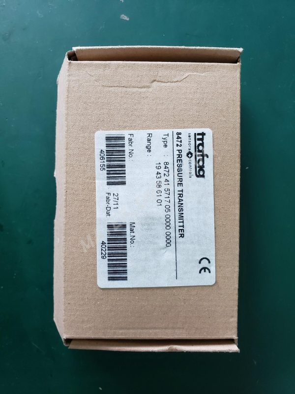 TRAFAG 8472 Pressure Transmitter, Type 8472 41 5717 05 0000 0000 - Image 2