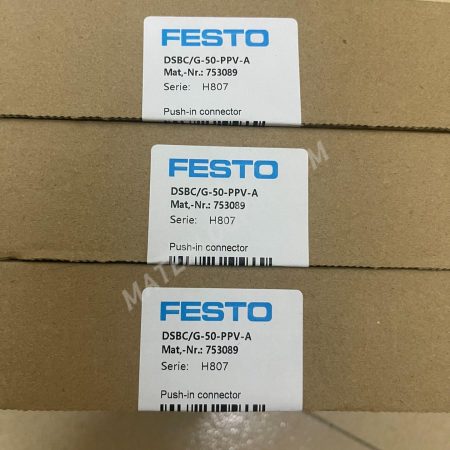 New Original FESTO Push - in Connector DSBC/G - 50 - PPV - A, Mat.-Nr. 753089