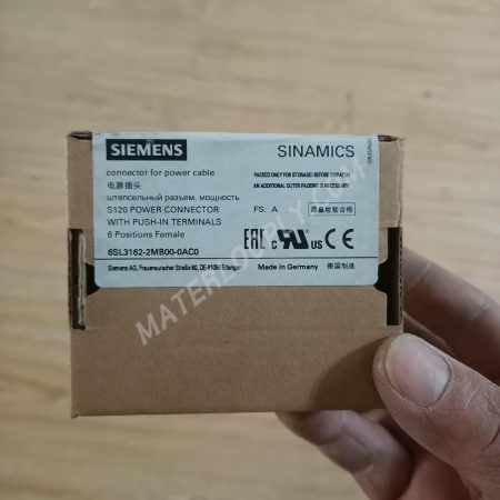 Siemens SINAMICS Power Cable Connector 6SL3162-2MB00-0AC0