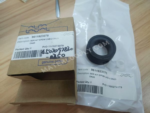 Alfa Laval Butterfly Valve Seal Kit, Item Code 9611923075, DN25, SER KIT EPDM LKB - 2