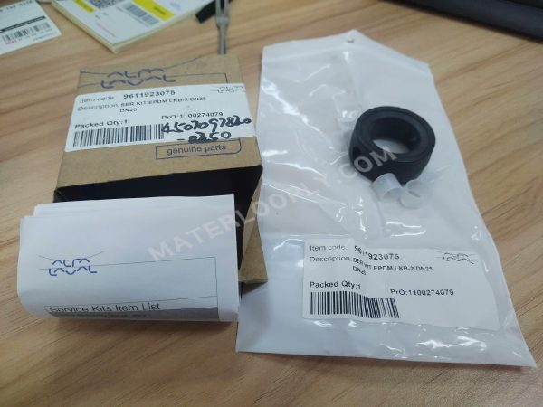 Alfa Laval Butterfly Valve Seal Kit, Item Code 9611923075, DN25, SER KIT EPDM LKB - 2 - Image 3
