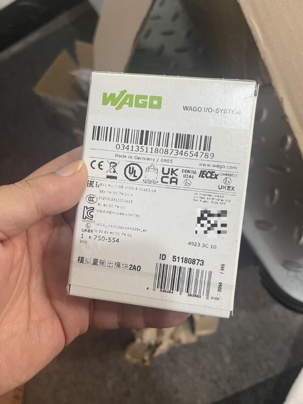 WAGO I/O-SYSTEM Analog Output Module 750-554 - Image 2