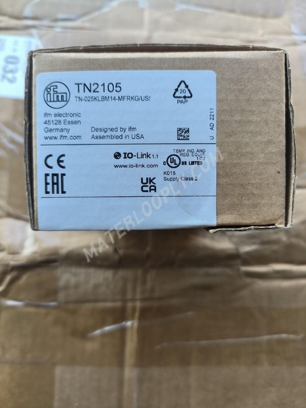 New IFM TN2105 Sensor (TN - 025KLBM14 - MFRKG/US/)