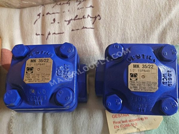 GESTRA One - Way Throttle Valve MK 35/22, 1/2" 15PN40 - Image 4