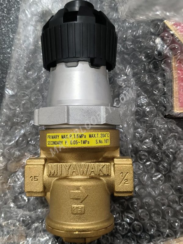 Miyawaki RE1 Pressure Reducing Valve, DN15 1/2, BSPT Connection - Image 3