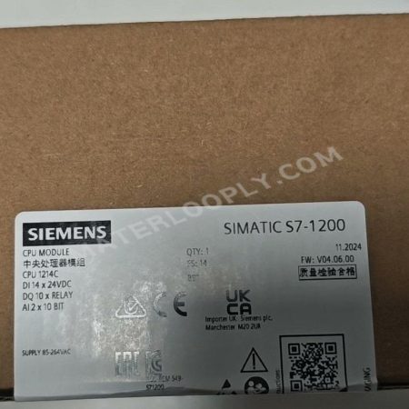 Siemens SIMATIC S7-1200 CPU 1214C Module (6ES7 214-1BG40-0XB0)