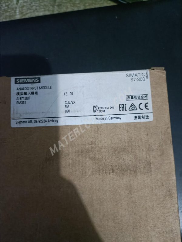 Siemens SIMATIC S7 - 300 Analog Input Module SM331 (AI 8*12BIT)