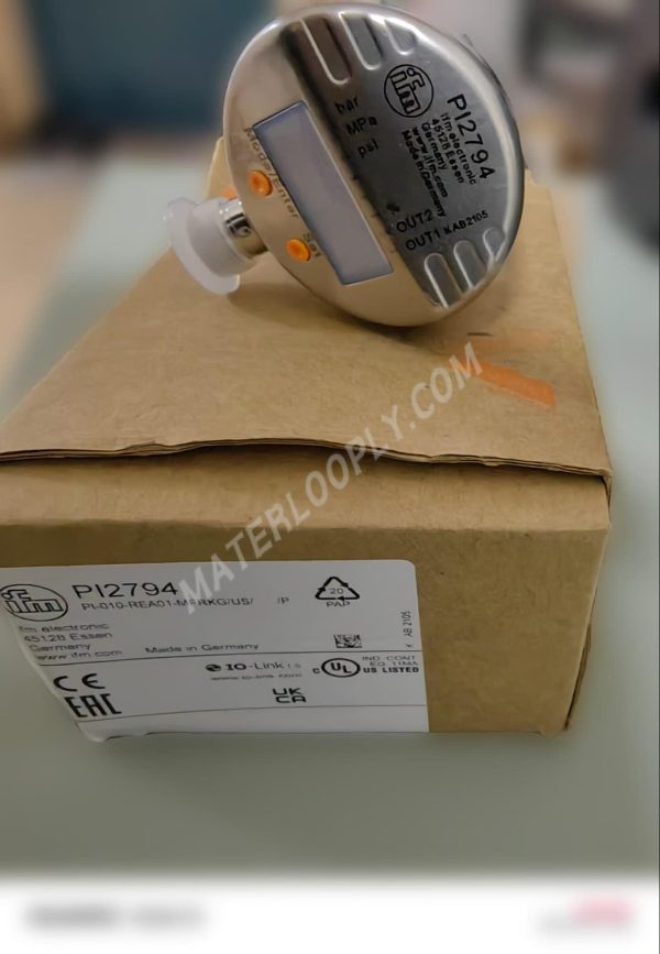 ifm PI2794 Pressure Sensor - Brand - New, Unused