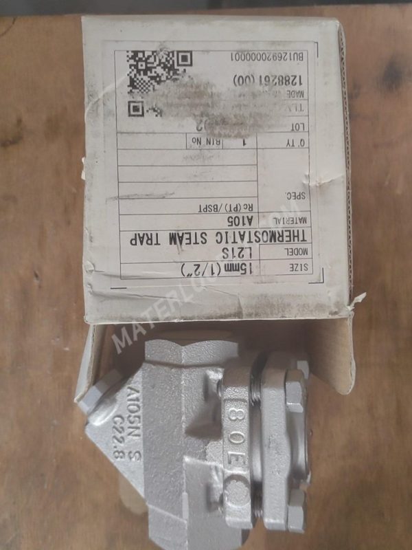 TLV L21S Thermostatic Steam Trap, 15mm (1/2") Size, Model 1288261 - Image 2