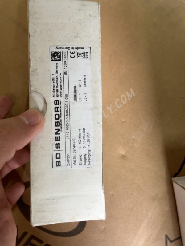 BD SENSORS Pressure Transmitter DMP331, Model 110 - 4000 - 3 - 3 - M00 - 300 - 1 - 000 - Image 2