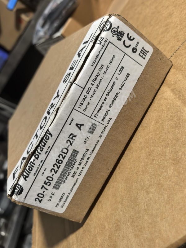 New AB Allen - Bradley 20 - 750 - 2262D - 2R PLC Module (Factory Sealed, Brand New) - Image 2