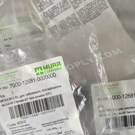MURR Connector 7000 - 12681 - 0000000, M12 4 - Pin Female 90°，German - Made
