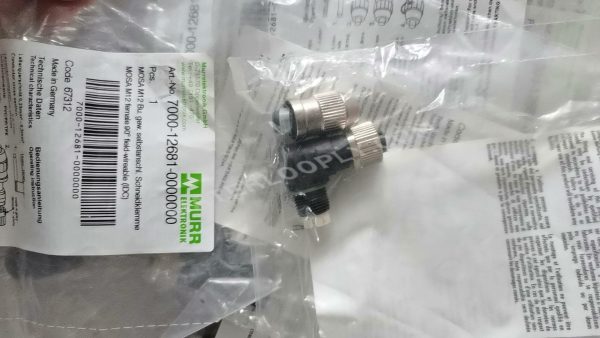 MURR Connector 7000 - 12681 - 0000000, M12 4 - Pin Female 90°，German - Made - Image 4