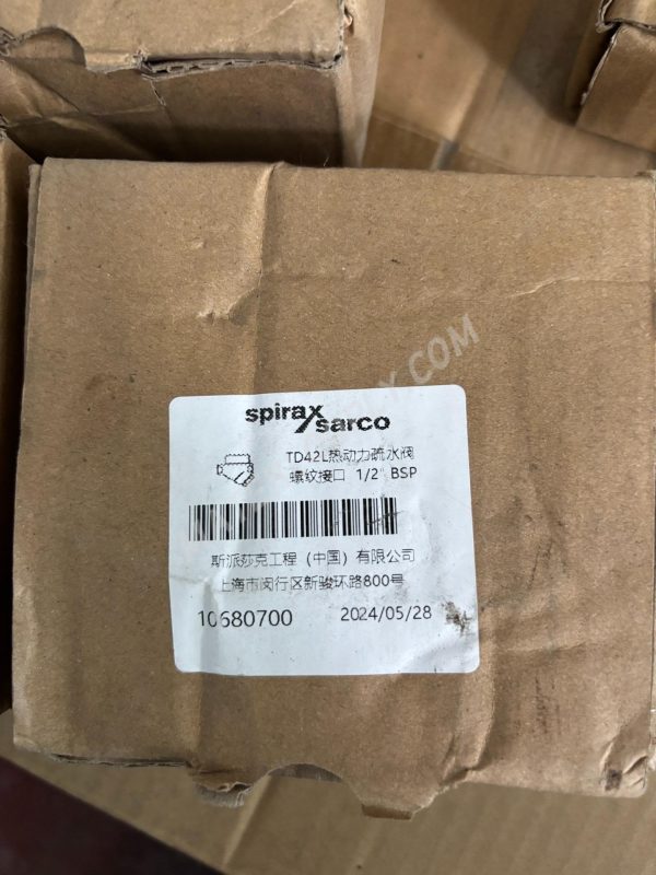 Spirax Sarco TD42L Thermodynamic Steam Trap, 1/2" BSP Thread, Stainless Steel 10680700 - Image 2