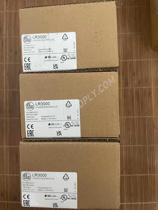 IFM LR3000 LR0008 - ER34MPKG.US New Original Authentic Sensor - Image 2