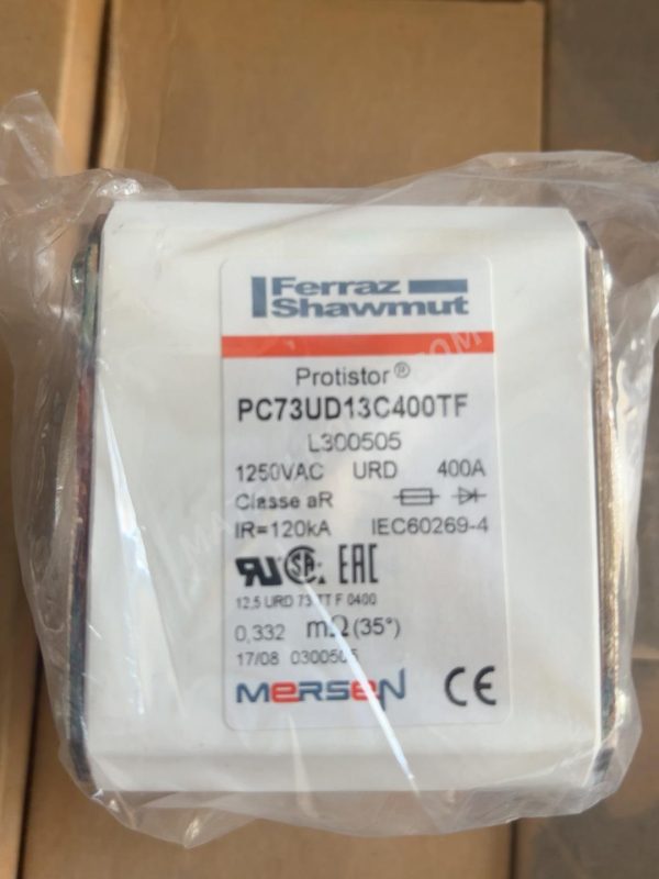 New Mersen Ferraz Shawmut Fuse PC73UD13C400TF, Model L300505, 1250VAC 400A - Image 2