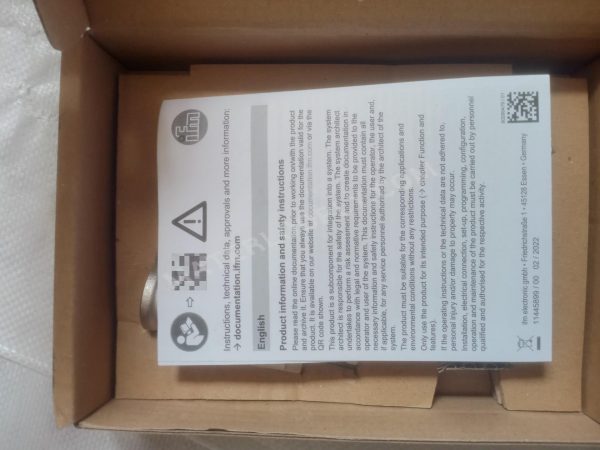 IFM Smart Flow Meter SBG234, Model SBG12IF0FRKG - Image 7