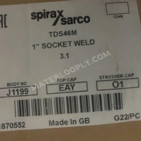 Spirax Sarco TDS46M 1" Socket Weld Steam Trap 1870552
